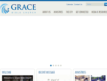 Tablet Screenshot of jerseygrace.org